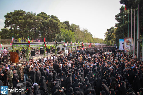 مراسم تشییع شهدا شهریور ۹۲ تهران